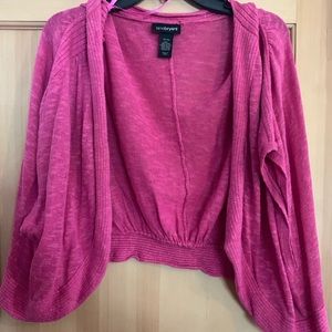 Size 22/24 Lane Bryant knit shrug.